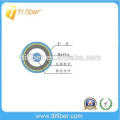 Simplex G652D Armored Fiber Optic Cable with PVC Jacket